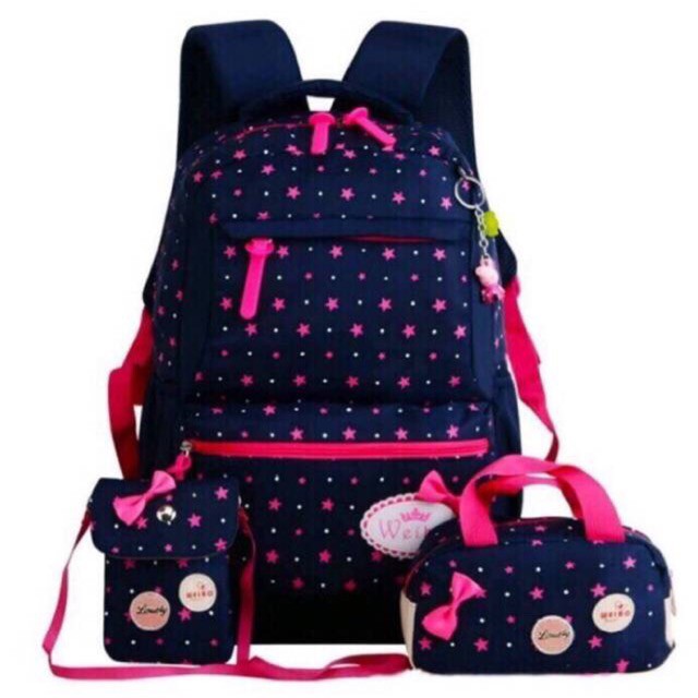 Ransel anak / ransel murah / tas sekolah anak / ransel 3in1 / ransel anak wanita/ TAS BINTANG BARU