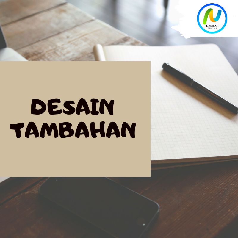 

Jasa desain tambahan