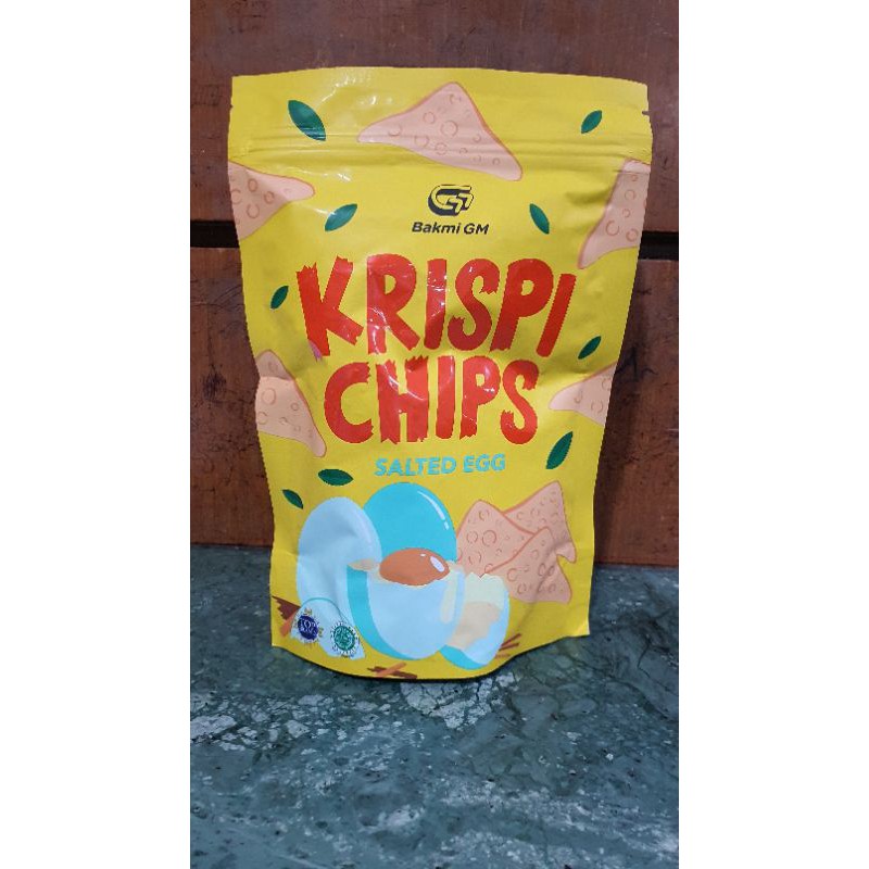 

Keripik Pangsit Bakmi GM - Krispi Chips Salted Egg