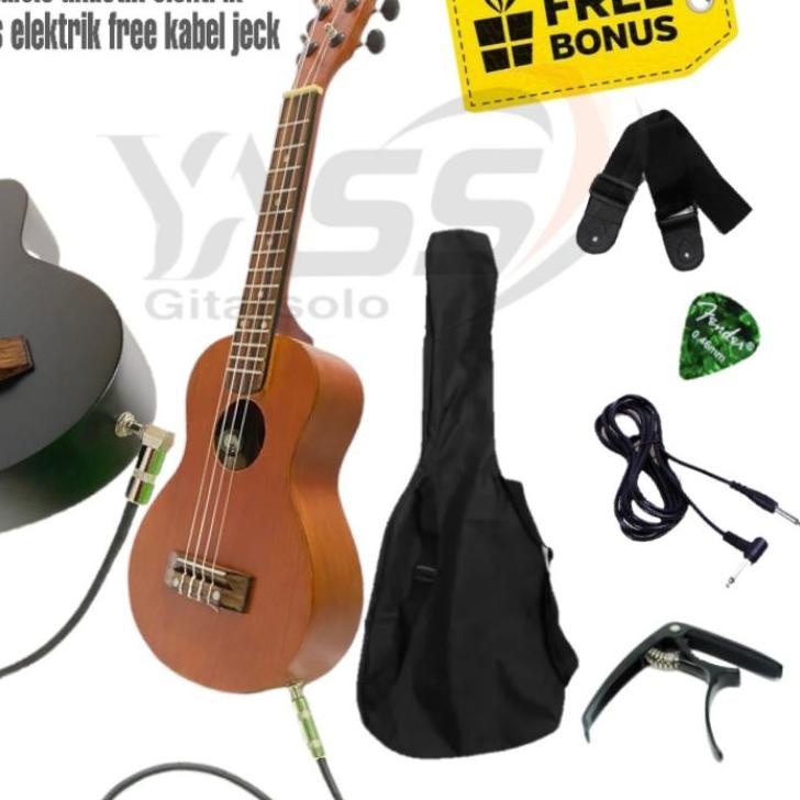 [KODE PRODUK STDVI4049] Ukulele/kencrung senar 4/PROMOukulele/ukulele BONUS asesoris