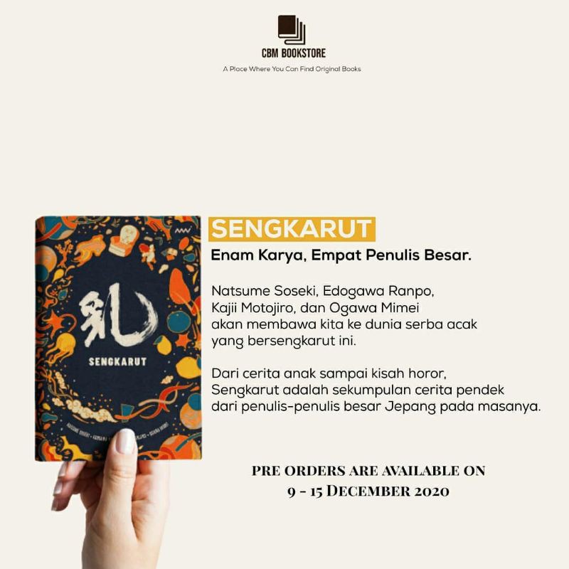 

SENGKARUT - GAGAL MENJADI MANUSIA (BONUS) PIN + BUBBLE WRAP + STICKER + BOOKMARK