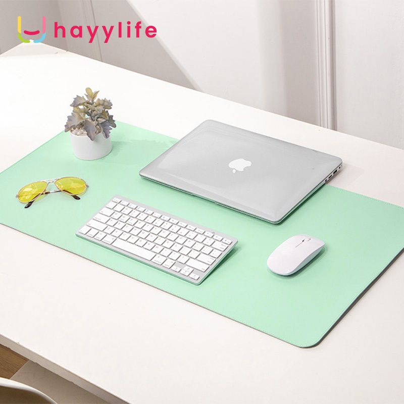 HAYYLIFE Mouse Pad Alas Komputer Waterproof Leather  alas mouse alas meja besar alas menulis alas meja komputer tahan air bahan kulit HL-AIA584-5