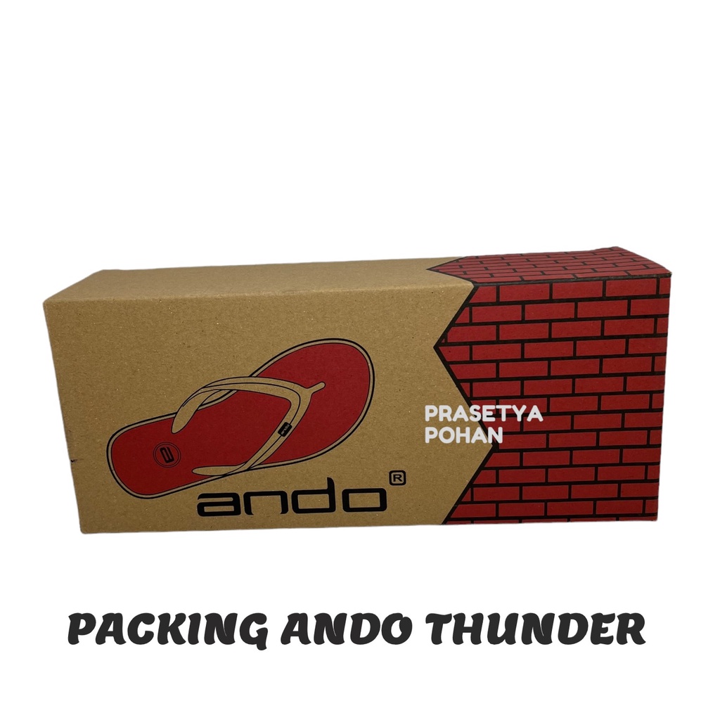 Sandal Pria Ando Original Super Lentur dan Awet - Sendal Ando Pria Premium