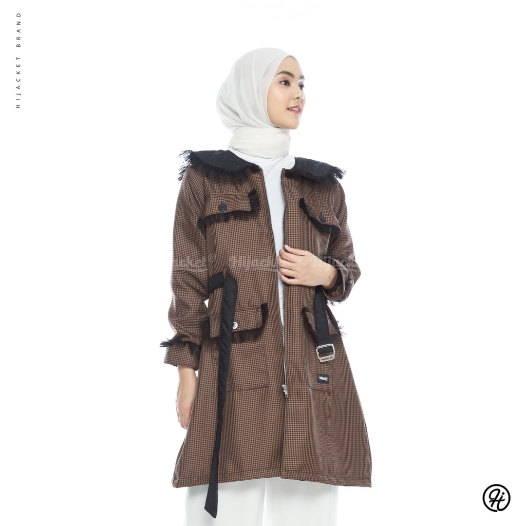 HIJACKET - Jaket Hijaber BELLEZZA | Jaket Wanita Panjang | Outerwear For Hijaber