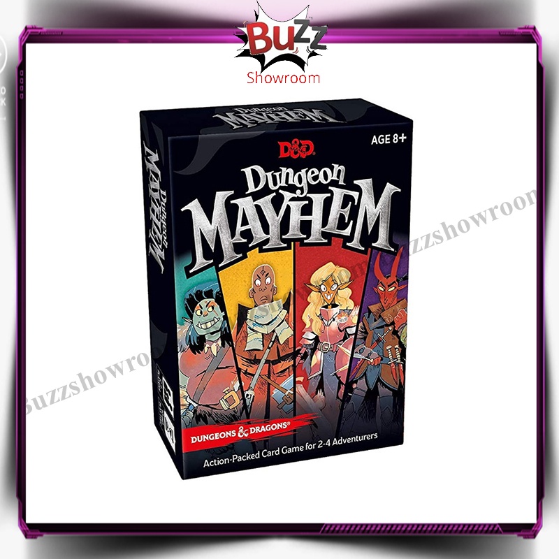 Dungeon Mayhem Card Game Board Games