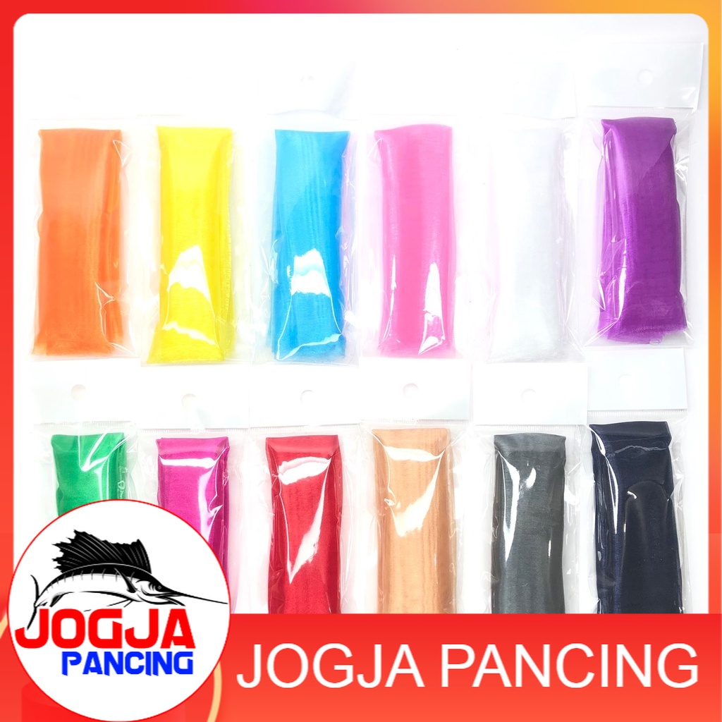 Kain Kaca Egi Bahan Sabiki Assist Hook Bukan Bulu Sutra