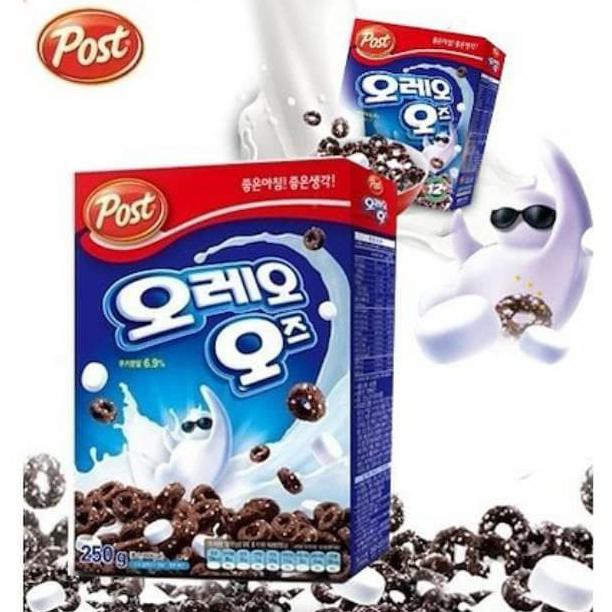 

Promo POST Korean Oreo Cereal Marshmalloe Chocolate Red 250gr Non Halal - Coklat