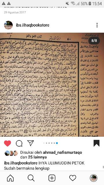 Ihya ulumuddin makna pesantren lengkap