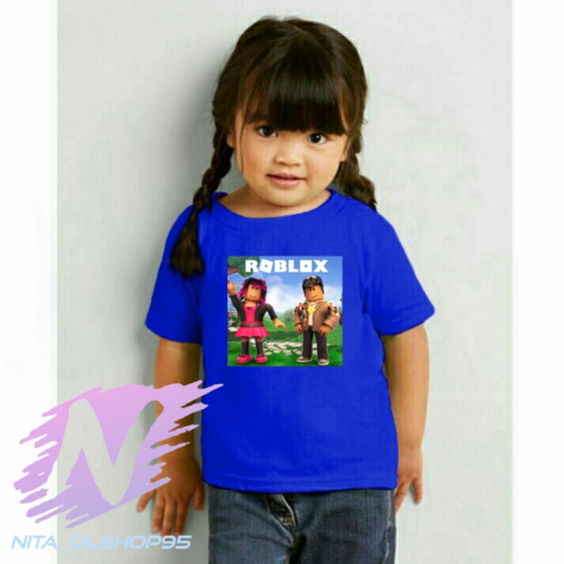 kaos anak roblox baju karakter roblox terbaru