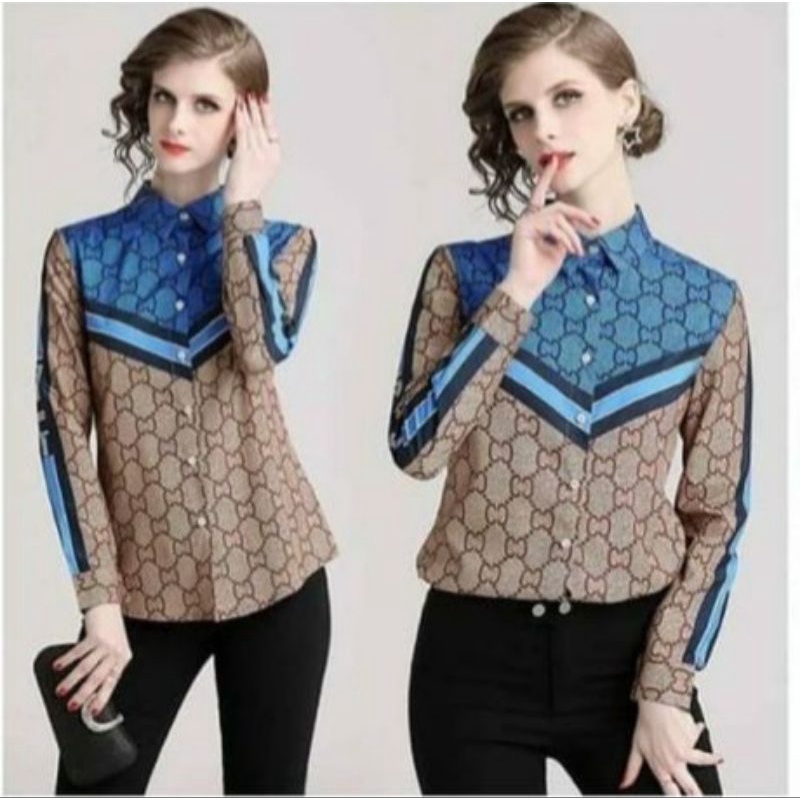 Kemeja Premium Wanita Gucci