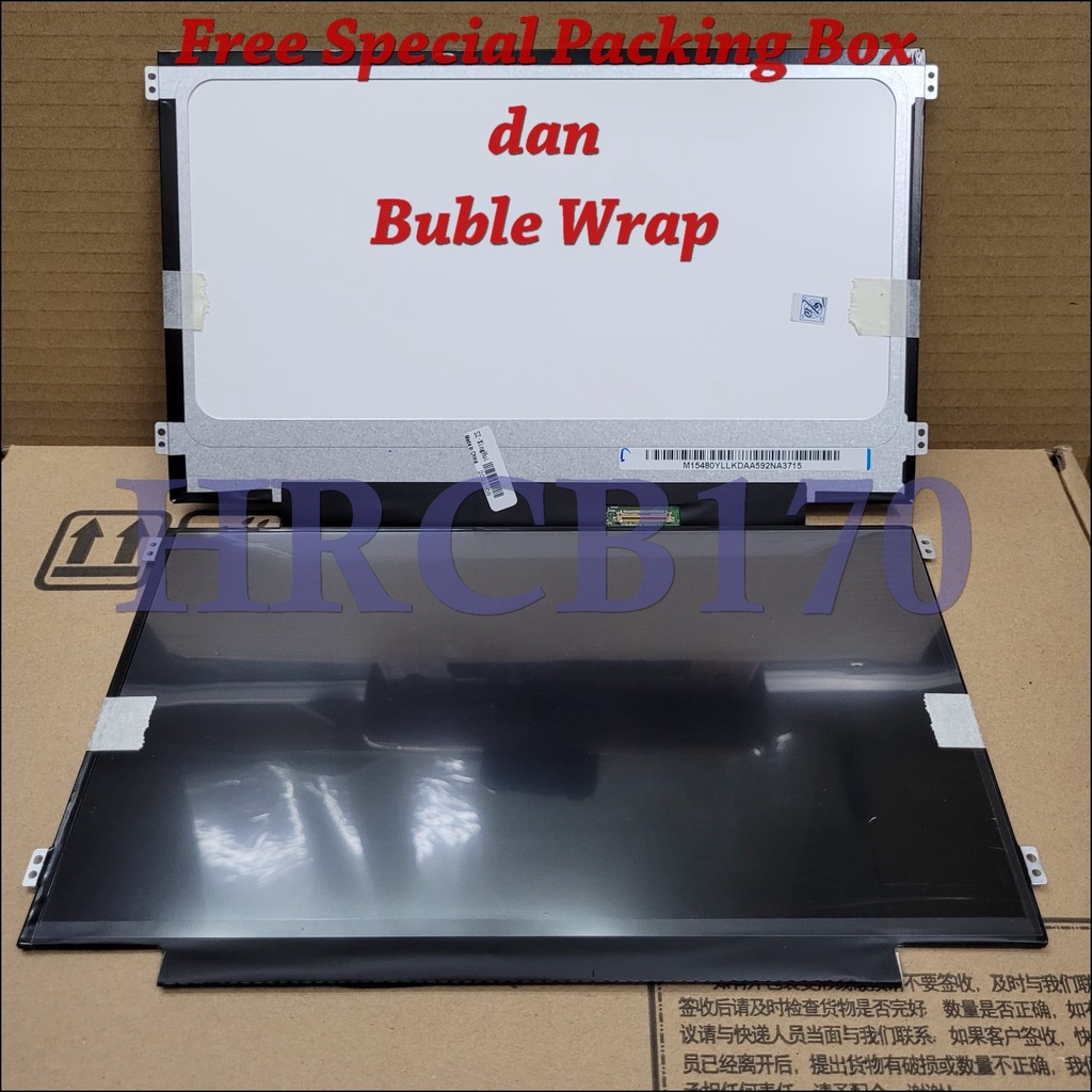 LED LCD Laptop Acer Asus 11.6 Slim 30PIN kuping Kanan/Kiri - NEW