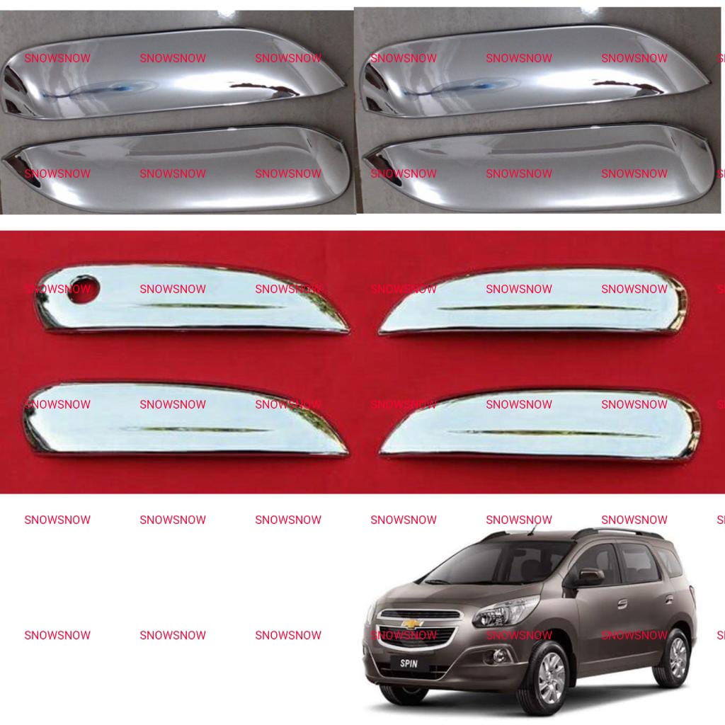 Paket Outer Handle Cover Chevrolet Spin Chrome