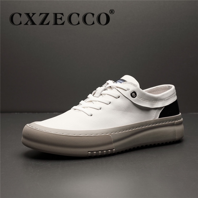 Warna    Putih Sepatu Korea  All-   Tren Sepatu 2021  Sepatu Kasual Pria Asli bernap