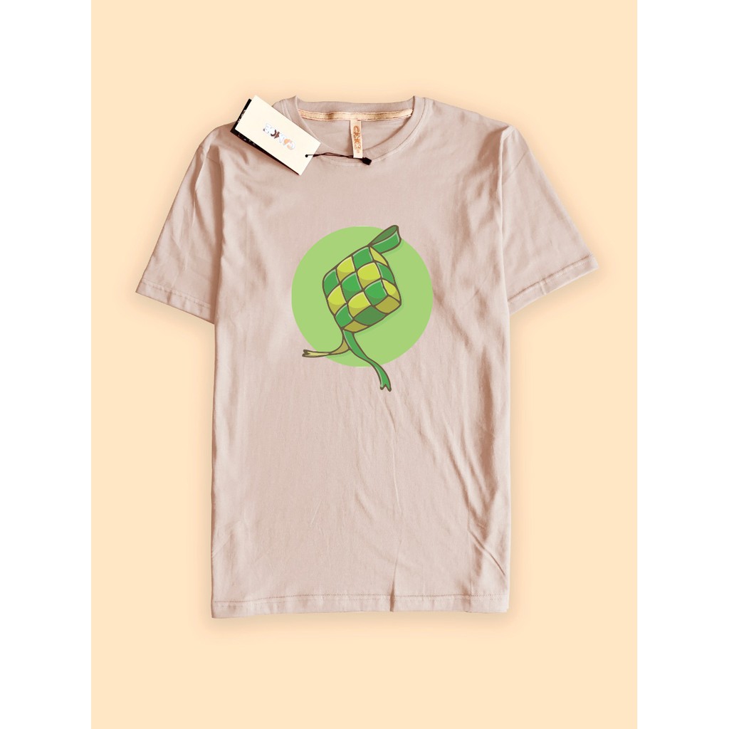 baju kaos tshirt premium ketupat idul fitri lebaran idul fitri