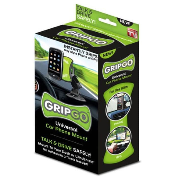 Trend-GRIPGO HOLDER HANDPHONE SMARTPHONE DASHBOARD KACA MOBIL GROSIR UNIK MU