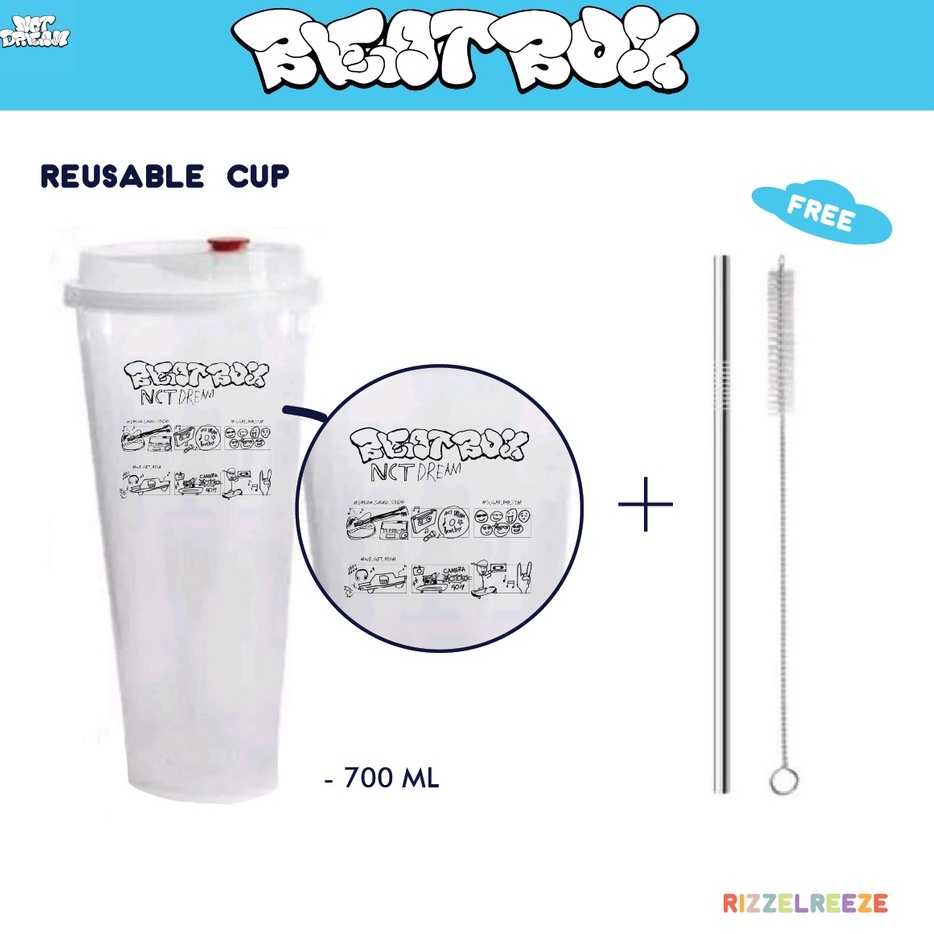 REUSABLE CUP/ REUSABLE CUP NCT DREAM/ REUSABLE CUP KPOP