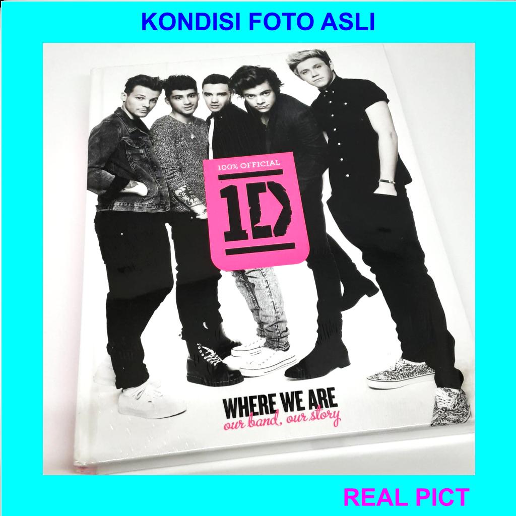 One Direction Where We Are Biography Official Hardcover Our Band, Out Story 1D Directioners #THRIFT