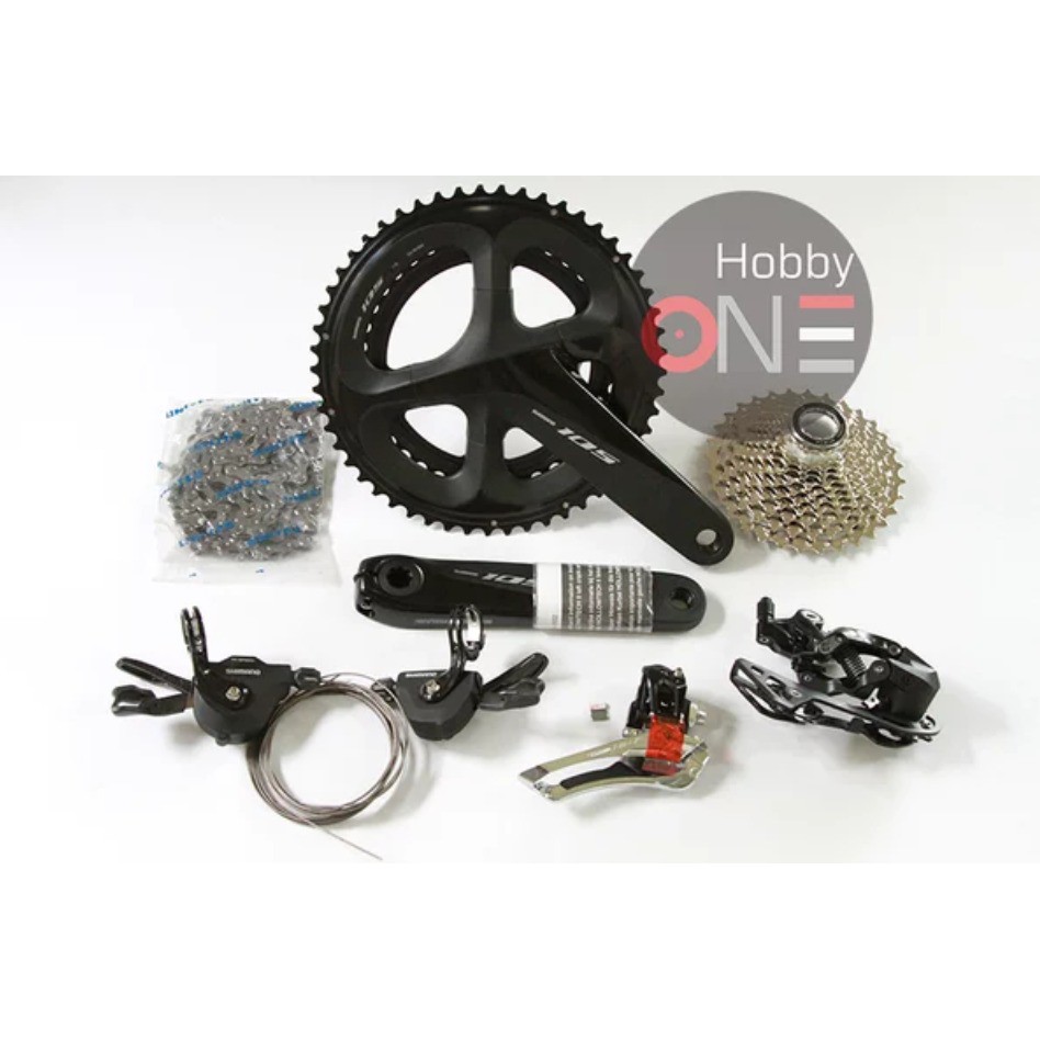 shimano 105 groupset flat bar