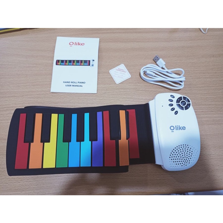 Olike Hand Roll Piano Portable / Piano Anak - Garansi Resmi Olike