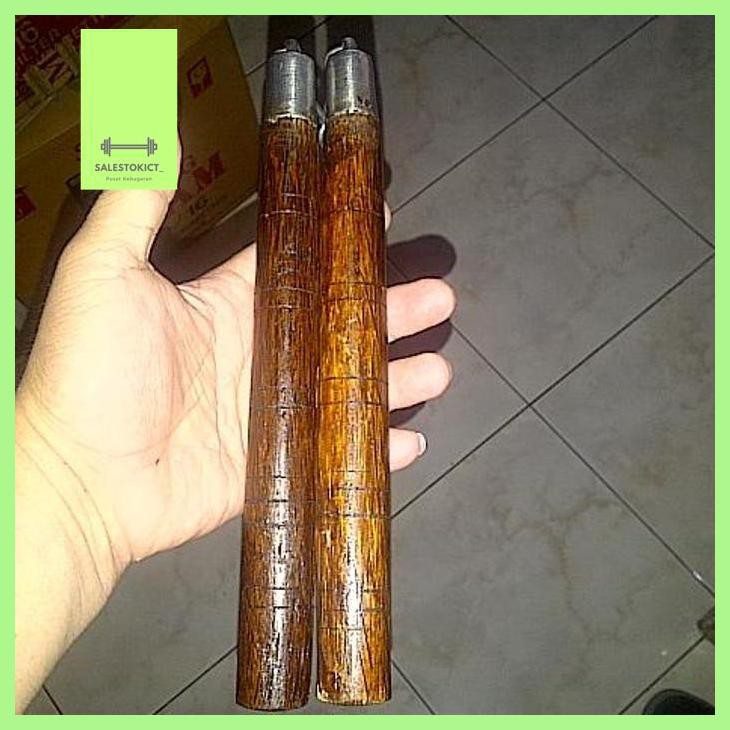 NUNCHAKU KAYU RUYUNG DOUBLE STICK DOBEL STIK BRUCE LEE PROMO AKHIR TAHUN