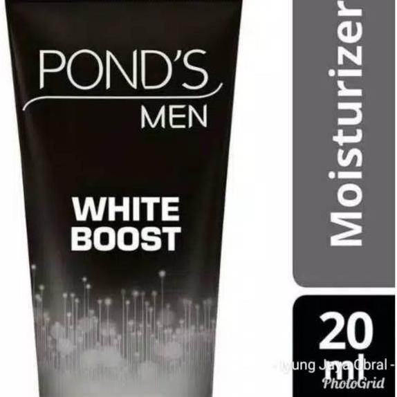 Super Promo-351  Ponds Men Cream Moisturizer 20ml White Boost