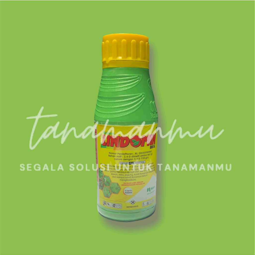 LINDOMIN 865 SL 400 ML HERBISIDA PESTISIDA OBAT RUMPUT