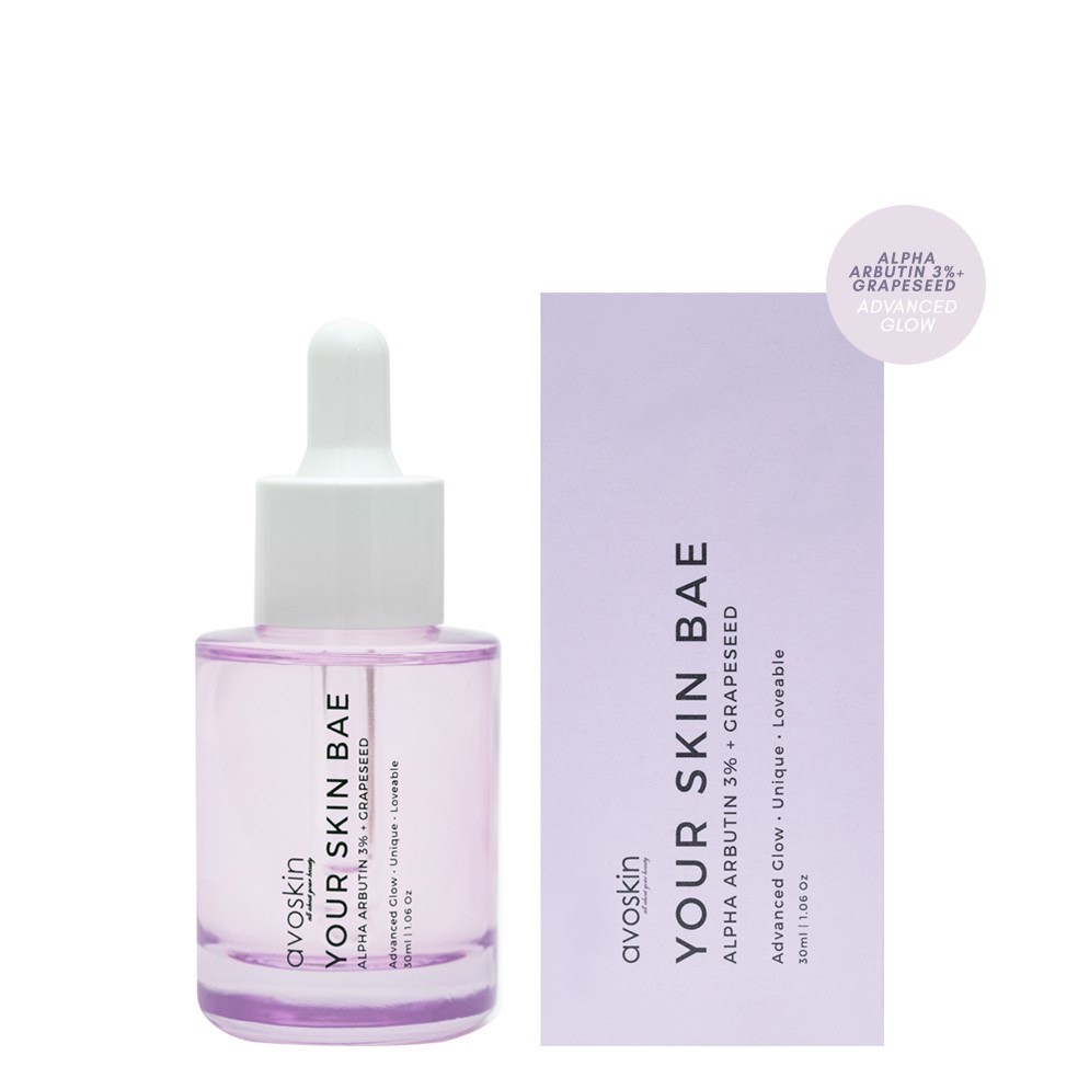 [READY STOCK] AVOSKIN Your Skin Bae Alpha Arbutin 3% + Grape seed 30ml