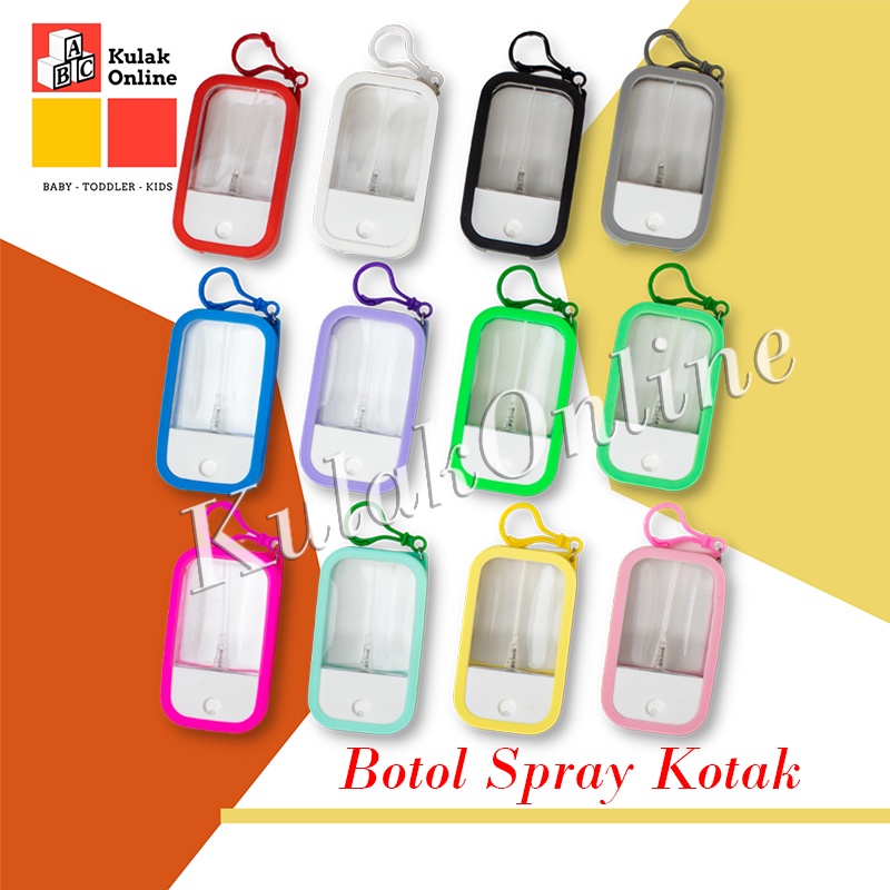Botol Hand Sanitizer Gantung Kotak Spray FS1280
