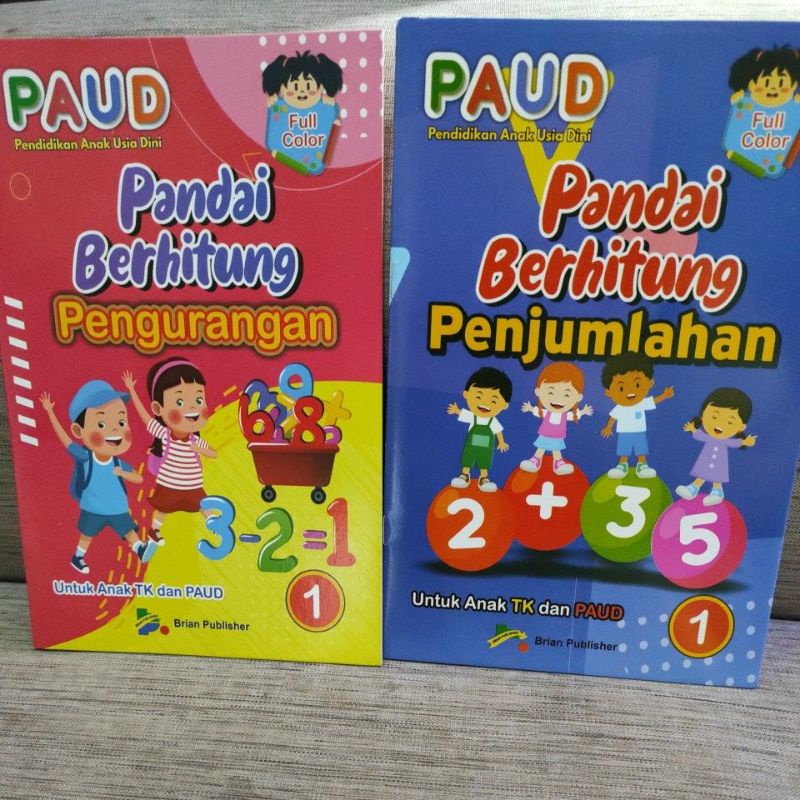 

buku paud pandai berhitung penjumlahan pengurangan