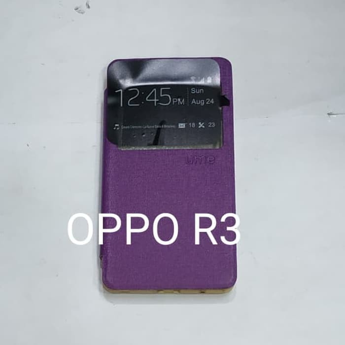 OPPO R3 sarung flip cover / sarung buku dompet mantul