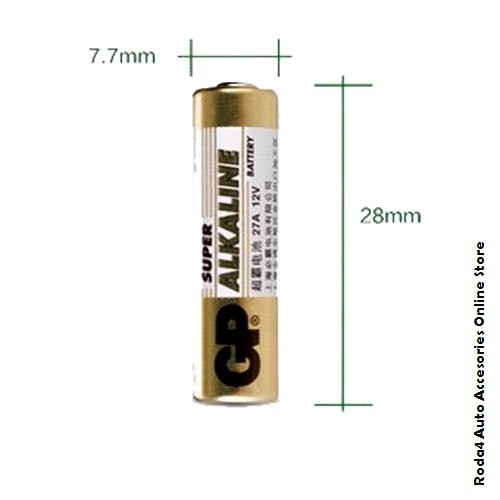 Baterai Alkaline GP 27A - 12V