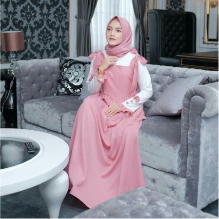 Terlarir 2022 Baju Gamis Wanita Remaja Muslim  Gamis Wanita Sultan Modis Lebaran 2022