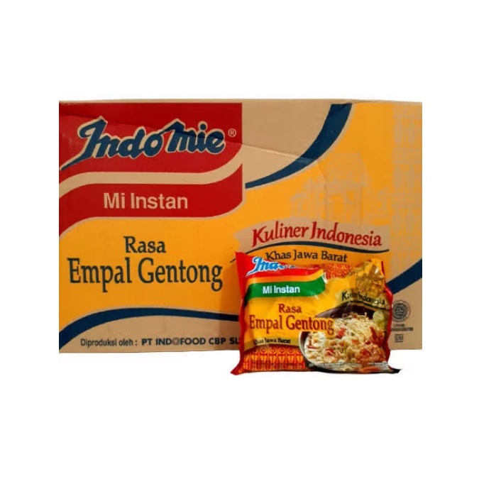 

Indomie Rasa Empal Gentong Dus isi 40 mie