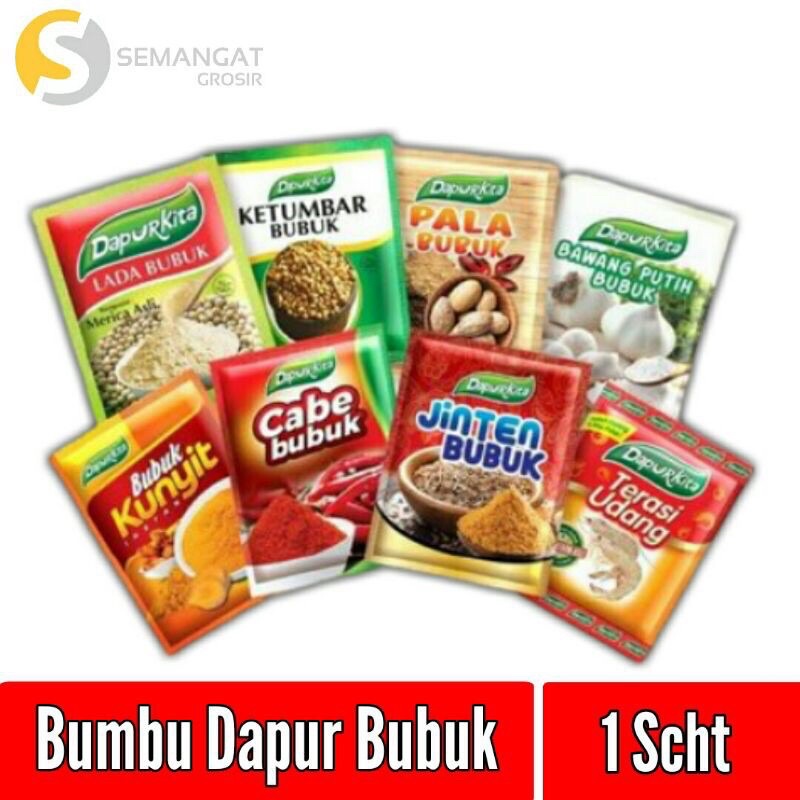 

BUMBUKU MERICA BAWANG PUTIH KEMIRI PALA JINTAN