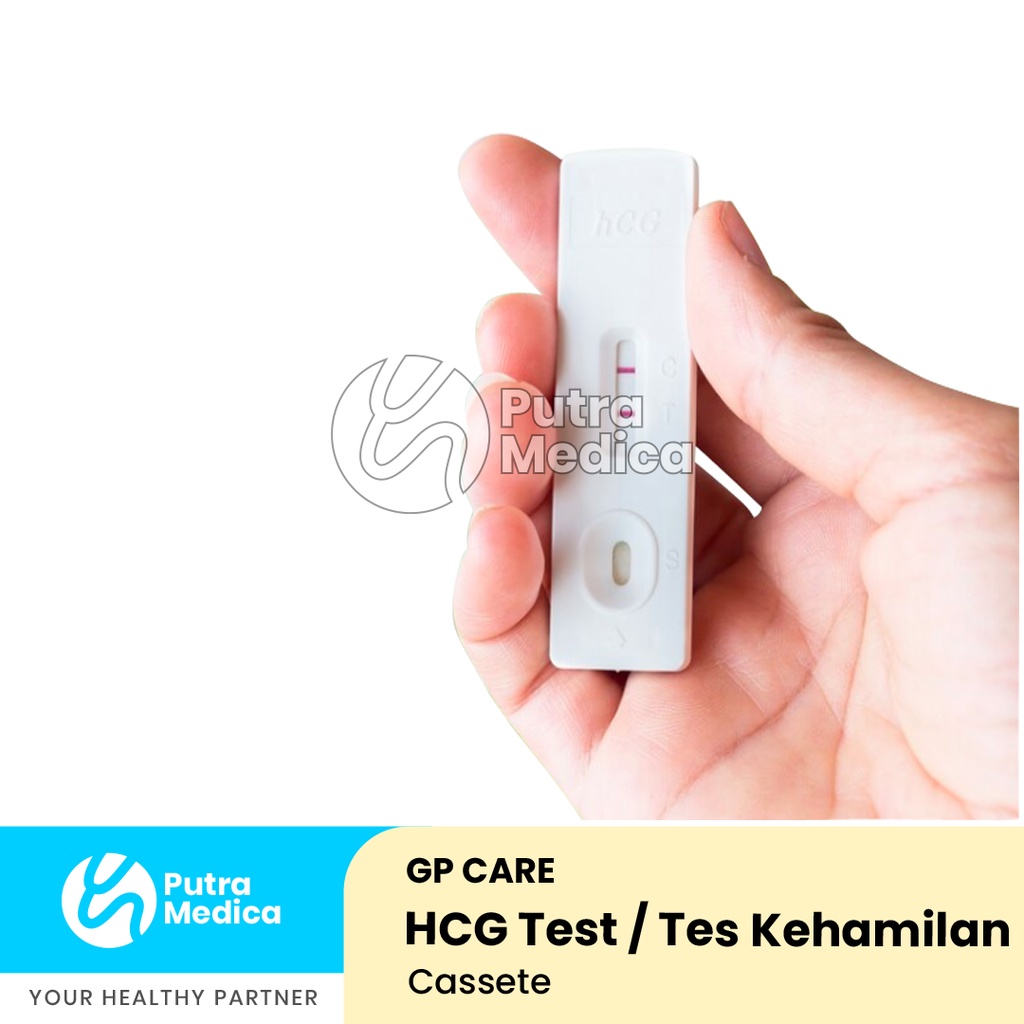 GP Care HCG Test Device - 1 Pc / Alat Tes Hamil Kehamilan / Test Pack / Testpack / Tespack / Tespek / Tes Urine Urin Pregnancy