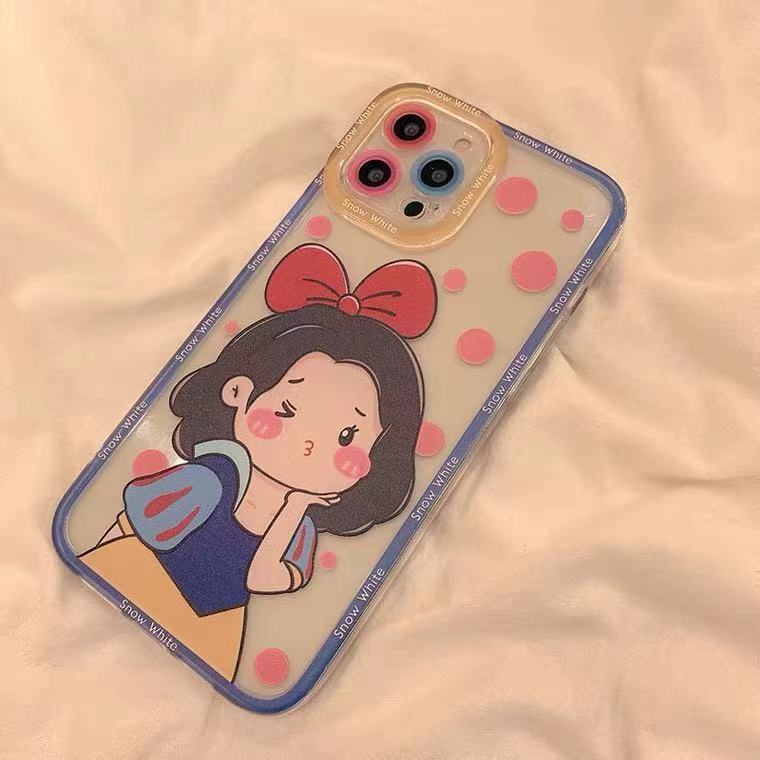 Case Desain Kartun Princess Untuk IPhone 14 13 11 12 Pro Max mini Xs Max XR 6 6s 7 8 Plus