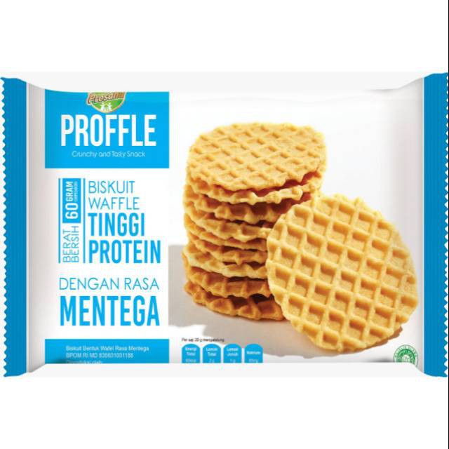 

Prosana Proffle Biskuit Waffle Dengan Mentega 60gr