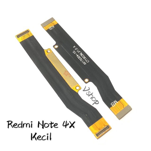 FLEXIBEL UI BOARD - FLEXIBLE MAIN BOARD TENGAH XIAOMI REDMI NOTE 4X SOCKET KECIL - NARROW