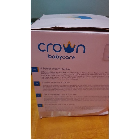 crown bottle sterilizer