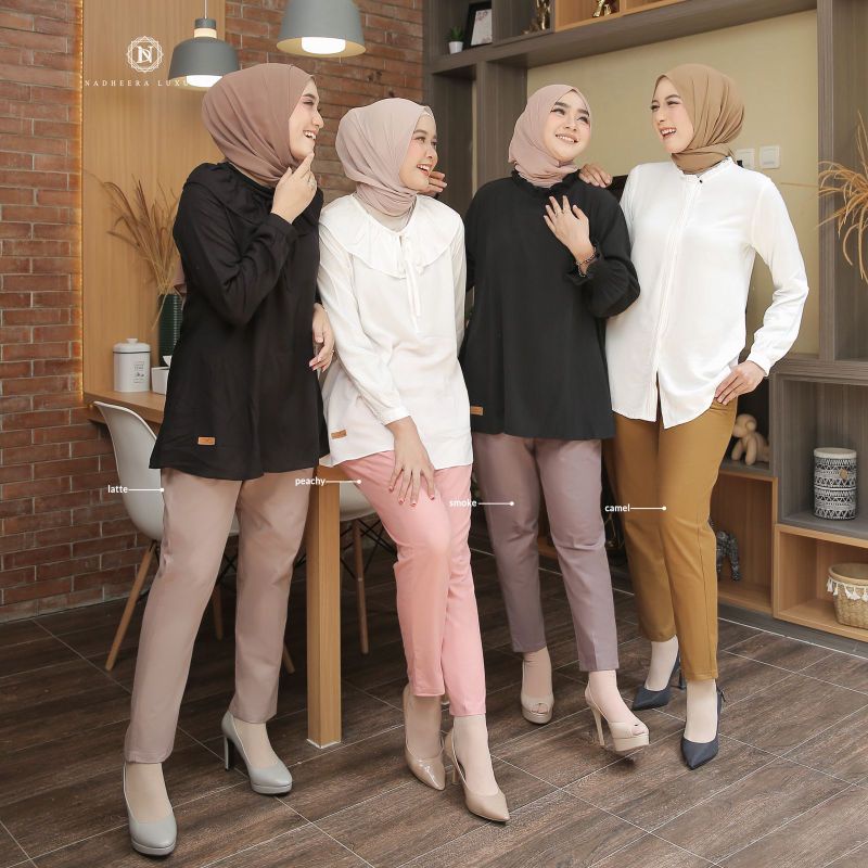 RADEA PANTS by Nadheera Luxury [ NEW - Nadheera Pants Series ] Celana Nadheera Luxury