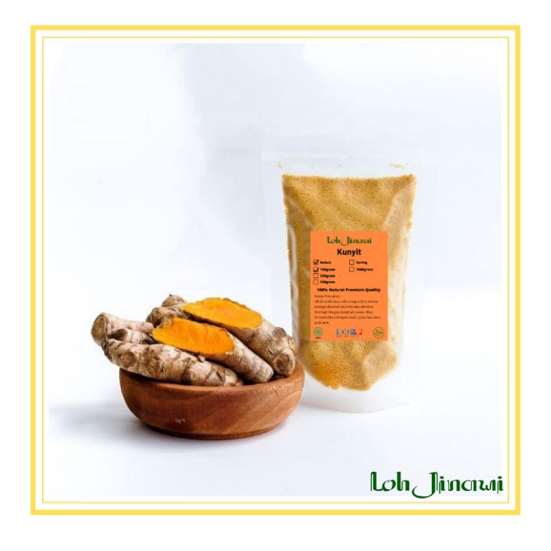 

Kunyit bubuk 100gram murni tanpa campuran