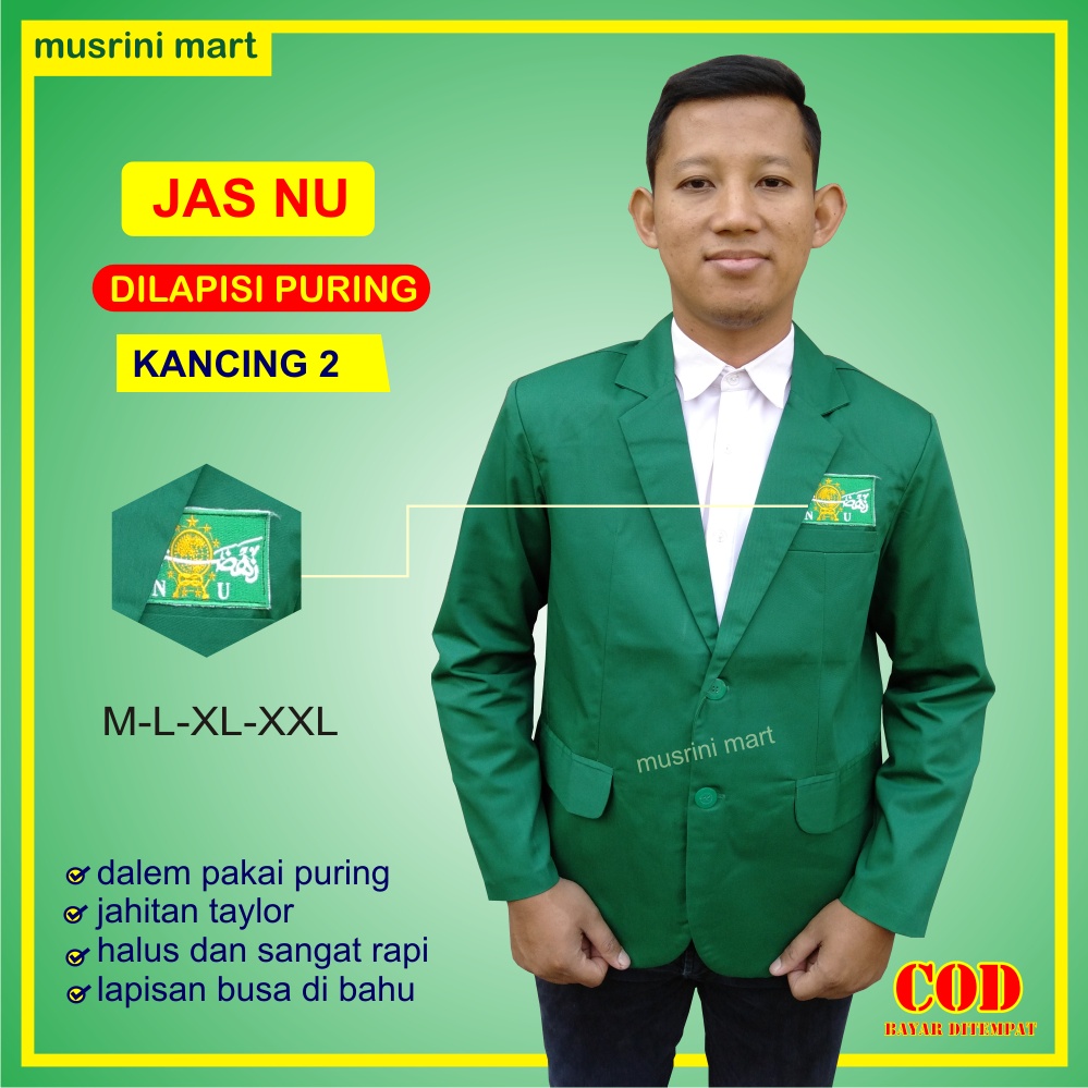 Jas Nu Nahdlatul Ulama Premium Quality Jahitan Taylor Halus Rapi Dalem Ada Lapisan Puring Musrini Ma