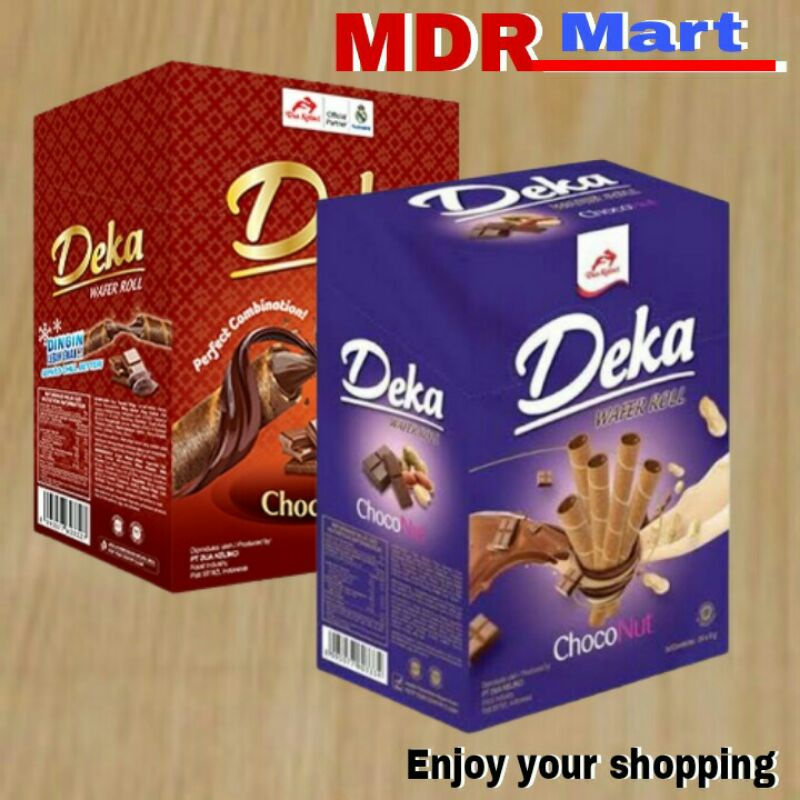 

DEKA Wafer Roll isi 1 box isi 24 pcs @8,5gr