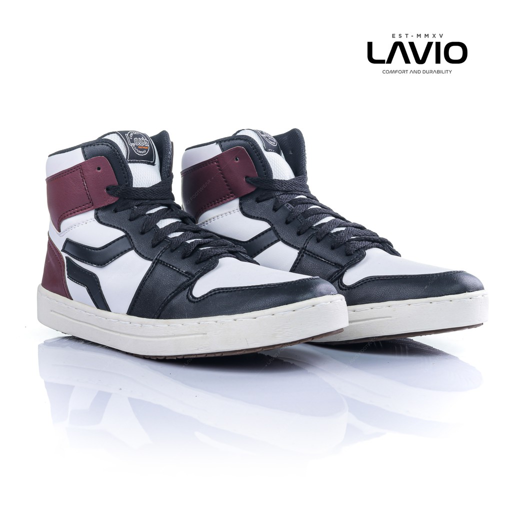 Sepatu Sneakers Kets Pria Lavio Neo Classic High Best Seller Kekinian