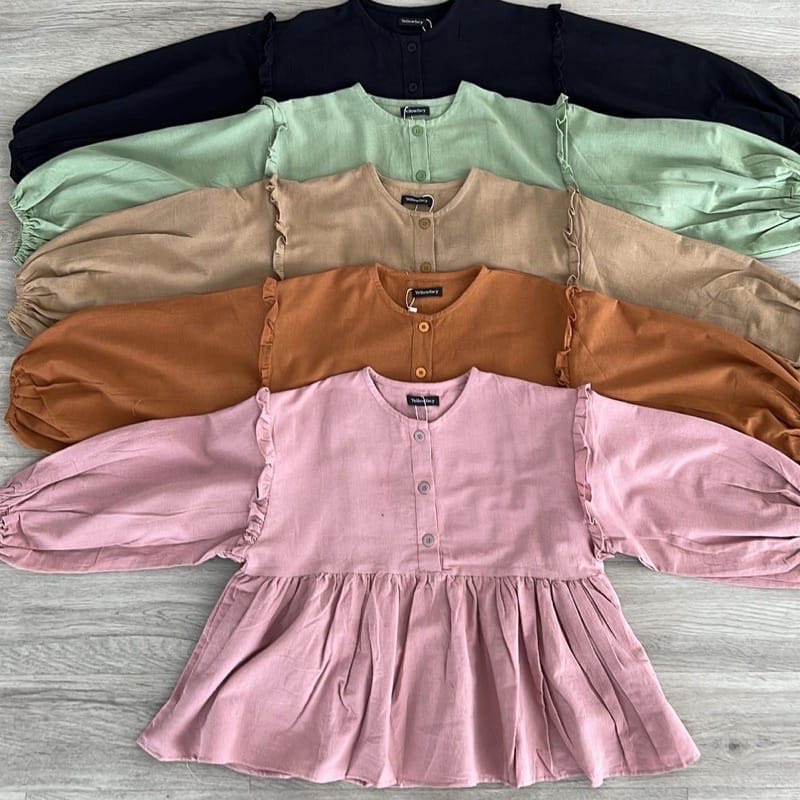 Kinan Blouse Linen Rami Laily Blouse Linen