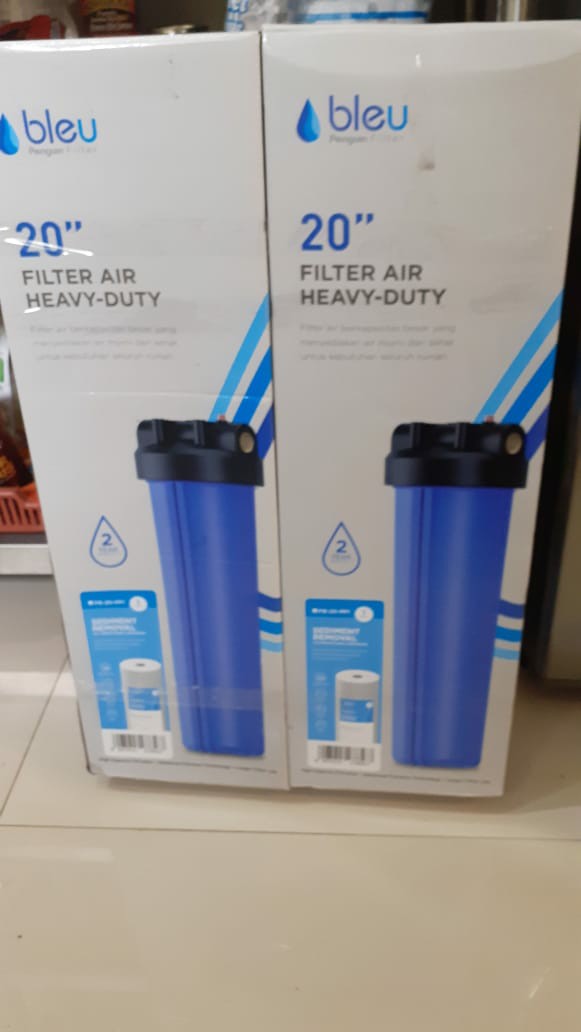 Filter Air Penguin Water Filter Pbf 20 Pp Sediment Komplit Set Penyaring Air Kotor Asli Penguin