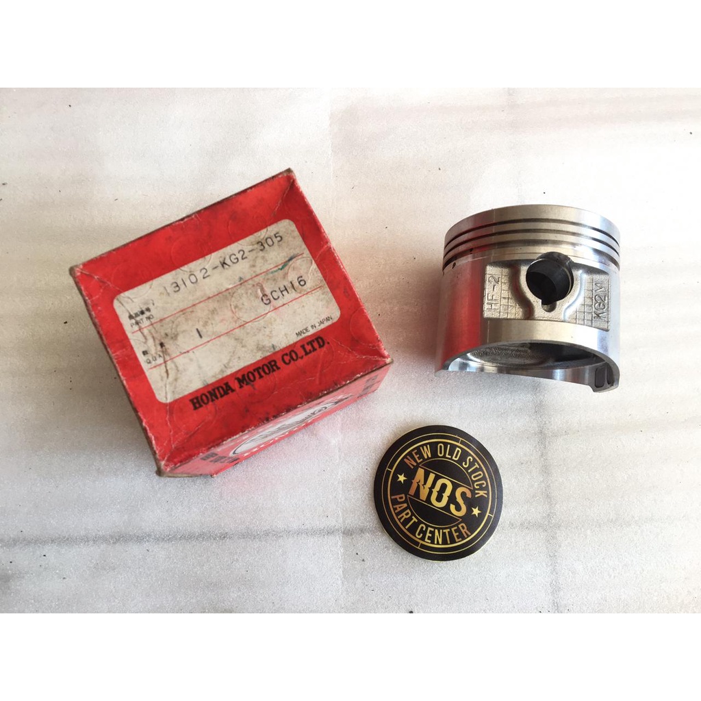 SEHER SEKER PISTON HONDA GL PRO NEO NEOTECH CDI OVER SIZE OS 25 ORIGINAL ORI ASLI JAPAN 13102-KG2-00