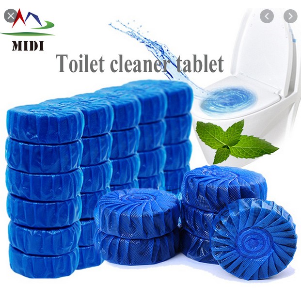 TABLET PEMBERSIH KLOSET biru sabun obat  disinfektan Closet Toilet WC 50 gr Sibiru Penyegar Wc