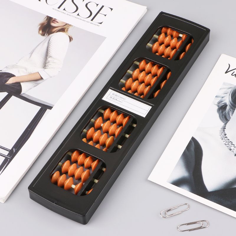 Mary 17batang Digit Standard Abacus Soroban Alat Hitung Kalkulator Cina Jepang