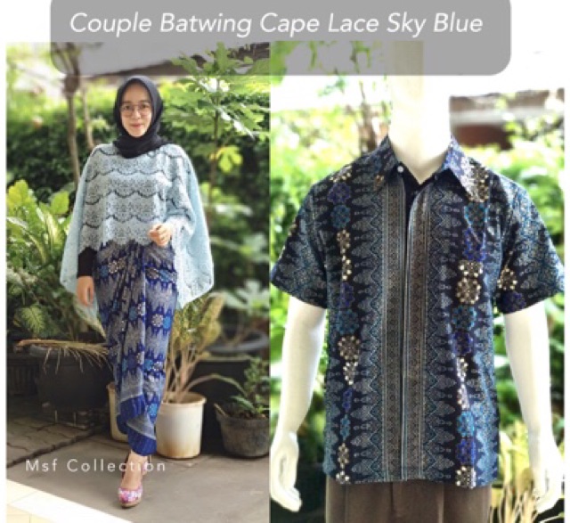 COUPLE LACE CAPE / KEBAYA COUPLE /  COUPLE BROKAT